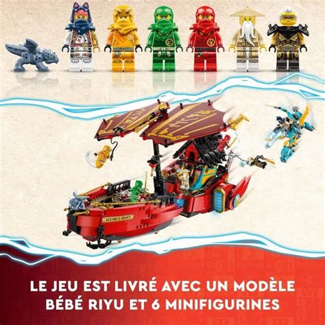 Lego Ninjago Le Qg Des Ninjas La Course Contre La Montre