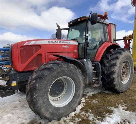 2009 Massey Ferguson 8480 Tractor 4800 Hrs Live And Online Auctions On