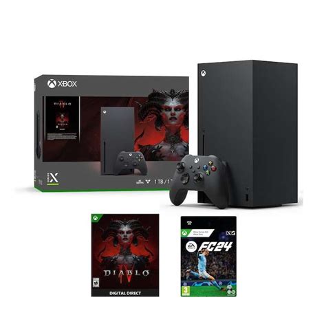 Microsoft Xbox Series X Diablo IV Bundle Incl EA FC 24 Std Edit