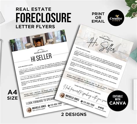 Foreclosure Letter Real Estate Foreclosure Letter Pre Foreclosure