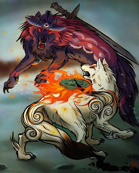 First Meeting By Ryuukuringo On Deviantart Amaterasu Okami Japanese