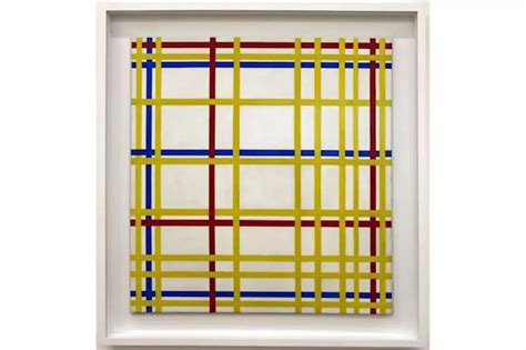 Un cuadro de Piet Mondrian estuvo colgado de cabeza durante 75 años