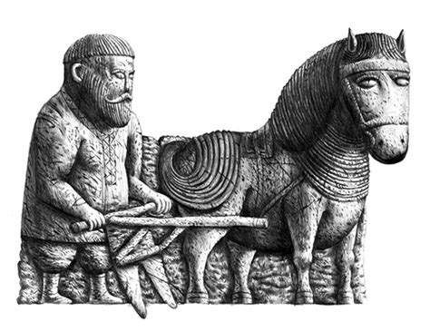Illustrations for book "Storozgova Zastava" on Behance
