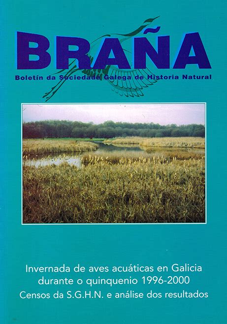 Revista Bra A Sociedade Galega De Historia Natural