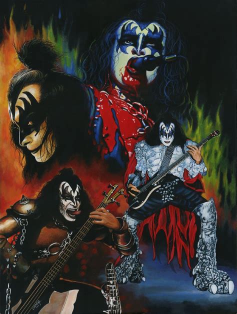 Gene Simmons Kiss Comic Art Kiss Art Gene Simmons Kiss Kiss Music