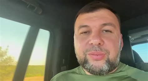 Глава ДНР Денис Пушилин о ситуации в Красном | Донецк Новости Быстрого ...
