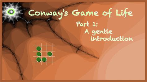 Conway S Game Of Life Part 1 A Gentle Introduction Tutorial