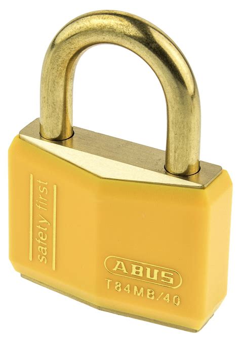 Abus Xr Y All Weather Brass Safety Padlock Mm Rs Components