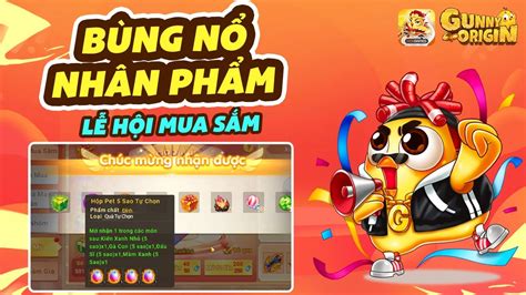 Gunny Origin VNG | Dồn Hết Nhân Phẩm Mở Hộp Mù Lễ Hội Mua Sắm - YouTube