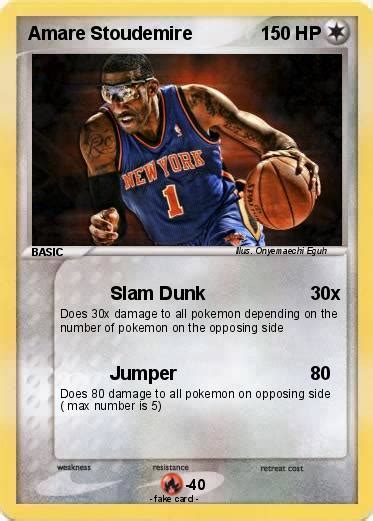 Pokémon Amare Stoudemire - Slam Dunk - My Pokemon Card