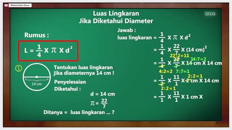 Rumus Luas Lingkaran Matematika Hot Sex Picture