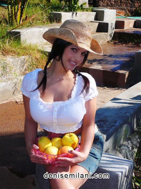 Would You Pick Apples With Denise Milani What Other Fun Date