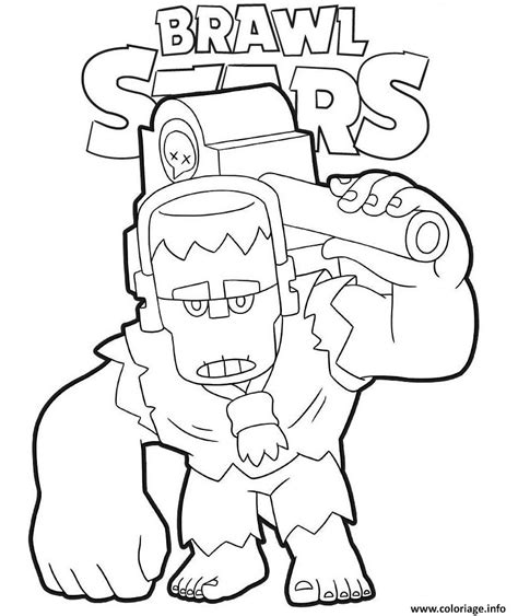 Coloriage Brawl Stars Frank Dessin Brawl Stars Imprimer The Best Porn