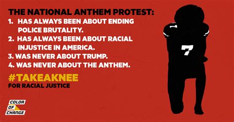 Support the National Anthem Protests | ColorOfChange.org