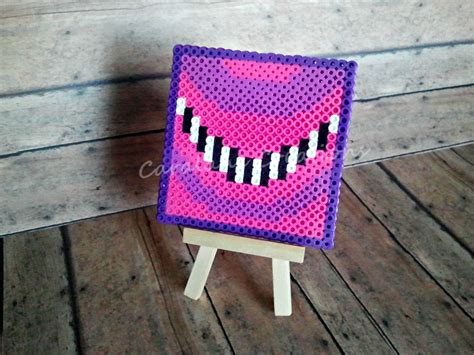 Cheshire Cat Coaster Alice In Wonderland Book Worm T Pixel Art