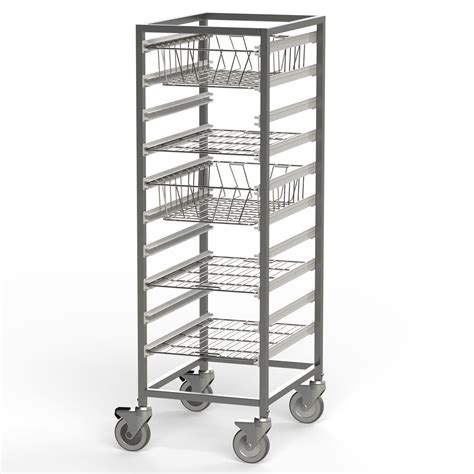 Chariot M Dical Racki Conf Industries Pour Container De