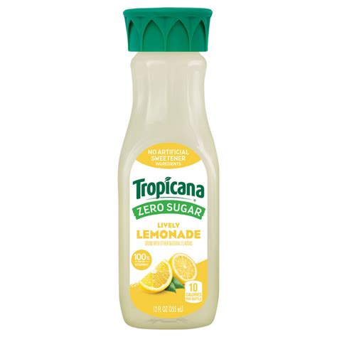 Save On Tropicana Zero Sugar Lively Lemonade Order Online Delivery Giant