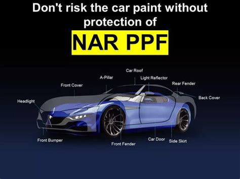 NAR Paint Protection Film (PPF), Instant Self Healing TPU, GS180/S190 ...