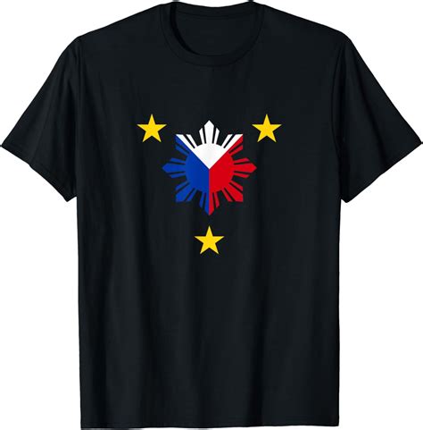 Philippine Flag Shirt Philippines Sun And Star Shirt