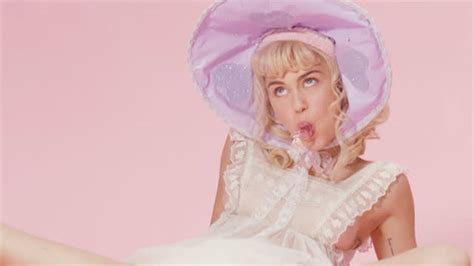 Miley Cyrus Wears A Diaper For Totally Crazy Bb Talk Music Video