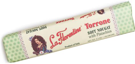 La Florentine Soft Nougat Torrone Bar With Pistachio 53