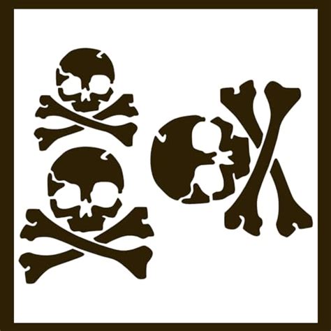 I Tested The Best Skull And Crossbones Stencil And Here S Why You Need It