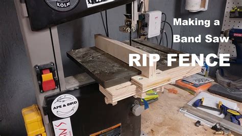 Band Saw Fence Plans