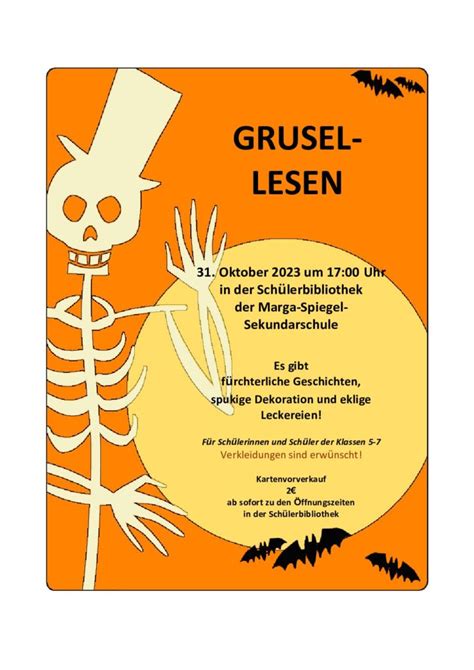 Grusellesen Marga Spiegel Sekundarschule