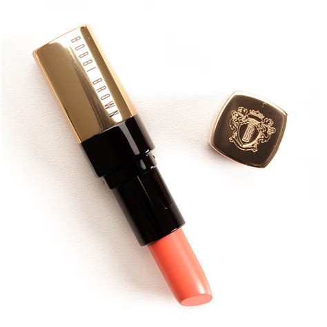 Bobbi Brown Retro Coral Pink Guava Pale Coral Luxe Lip Colors Reviews Photos Swatches