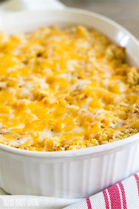 Chicken And Cornbread Casserole • Bread Booze Bacon