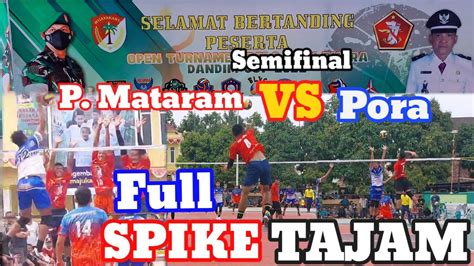 Semi Final DANDIM CUP 2022 KAB BEKASI ADU SPIKE KERAS Putra Mataram VS