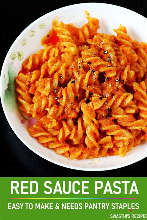 Red Sauce Pasta Recipe How To Make Red Sauce Pasta