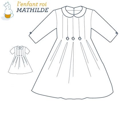 Patron L Enfant Roi Robe Mathilde