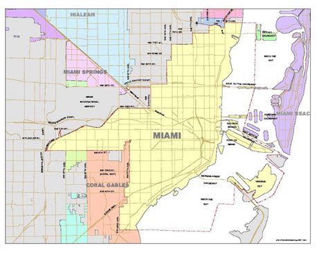 City Boundary Line In Florida