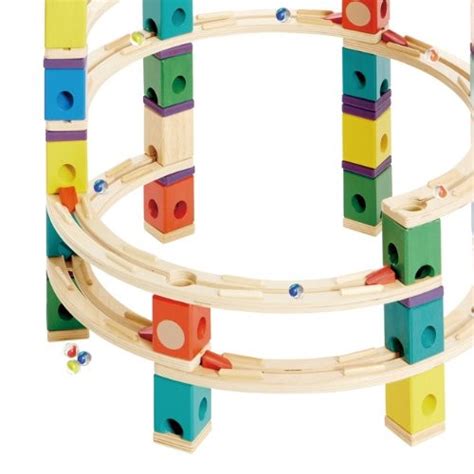 Hape Quadrilla Wooden Marble Run Set The Cyclone Buy Online At The Nile