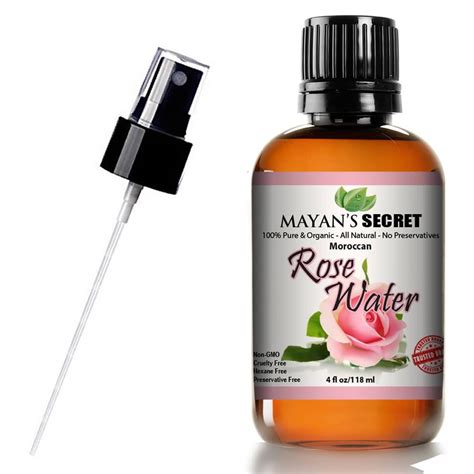 Mayans Secret Pure Organic Rose Water Facial Toner Pure Natural