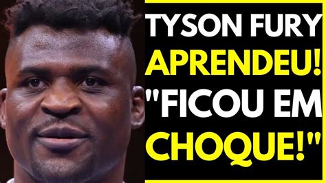 FRANCIS NGANNOU RESPONDE TYSON FURY E REVELA MUDANÇA DO RIVAL DURANTE