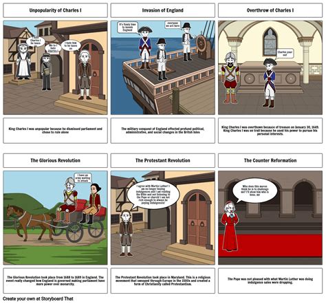 English Civil War Storyboard Por Bb Fa