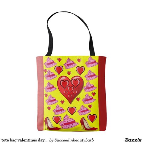 Tote Bag Valentines Day Love Hearts Tote Bag Bags Tote