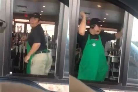 Hilarious Video Of Starbucks Worker Busting Some Serious Moves As He