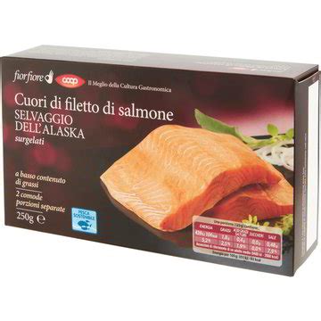 Salmone Selvaggio Filetto Cuori Di Salmone Coop Fior Fiore Coop Shop