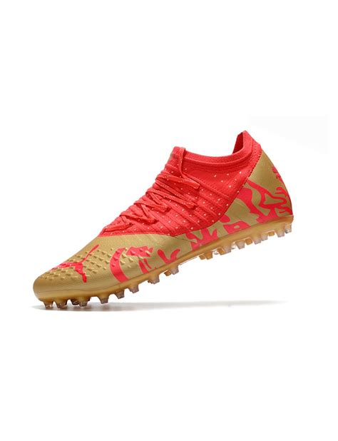 Puma Future Z 13 Mg Red Gold Soccer Cleats