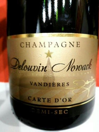 Delouvin Nowack Carte D Or Demi Sec Champagne Vivino Us