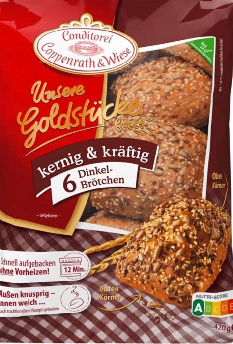 Brötchen Conditorei Coppenrath Wiese Unsere Goldstücke Dinkelbrötchen