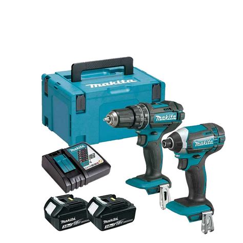 Makita Dlx J Cordless V Lxt Piece Power Tool Kit With X Ah