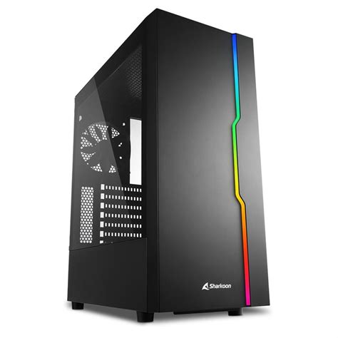 GABINETE SHARKOON REV100 RGB ATX OUTLET