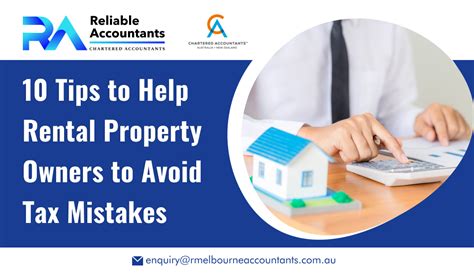 10 Tips To Help Rental Property Owners To Avoid Tax Mistakes