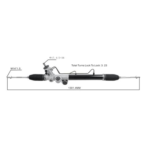 Rhd Hydraulic Steering Rack Power Steering Rack