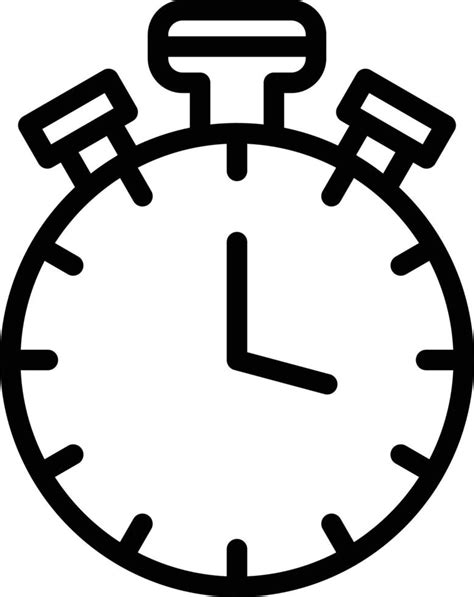 Timer Vector Icon Style 22236871 Vector Art At Vecteezy