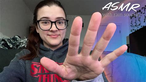 Asmr Soft Spoken Positive Affirmations And Hand Movements With Rain